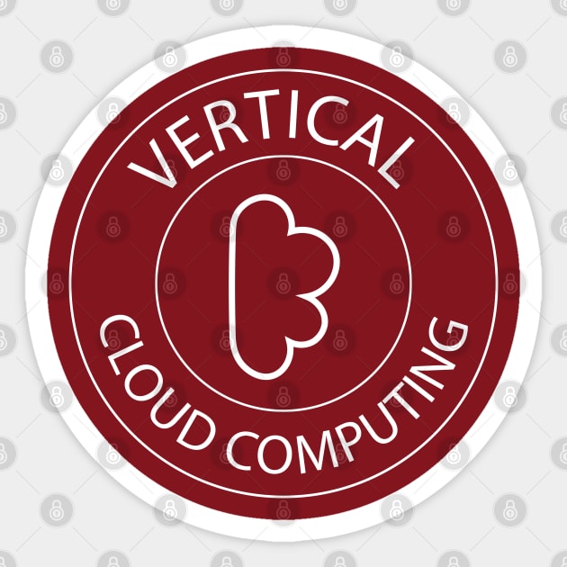 Vertical Cloud Sticker by Incognito Design